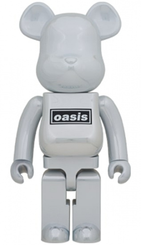 ベアブリック 1000％ BE@RBRICK OASIS オアシス WHITE CHROME