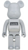 ベアブリック 1000％ BE@RBRICK OASIS オアシス WHITE CHROME