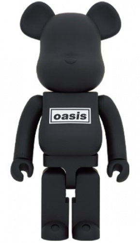 ベアブリック 1000％ BE@RBRICK OASIS オアシス BLACK RUBBER COATING