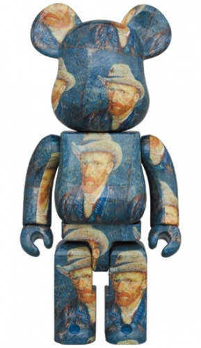 ベアブリック 1000％ BE@RBRICK 「Van Gogh Museum」Self-Portrait with Grey Felt Hat ファン・ゴッホ ミュージアム