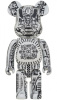 ベアブリック 1000％ BE@RBRICK H.R.GIGER WHITE CHROME Ver.