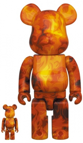 ベアブリック 400％ BE@RBRICK SSUR FIRE 100％ & 400％