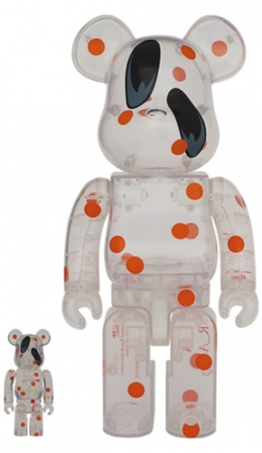 ベアブリック 400％ BE@RBRICK SR_A 100％ & 400％ A-COLD-WALL Samuel Ross