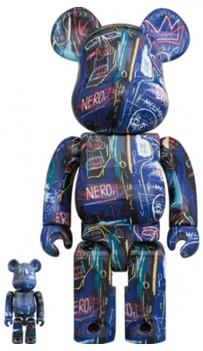 ベアブリック 400％ BE@RBRICK JEAN-MICHEL BASQUIAT #7 100％ & 400％ ジャン＝ミシェル・バスキア
