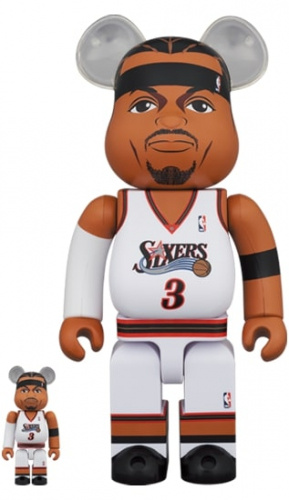 ベアブリック 400％ BE@RBRICK Allen Iverson (Philadelphia 76ers)100％ ＆ 400％ アレン・アイバーソン フィラデルフィア・セブンティシクサーズ