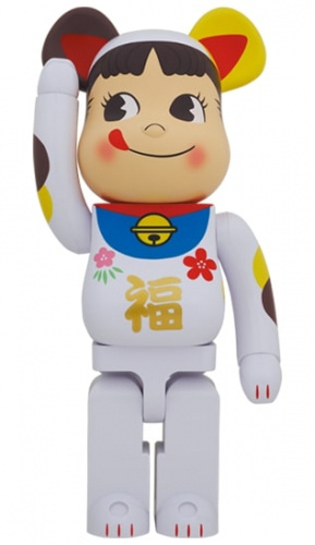 ベアブリック 1000％ BE@RBRICK 招き猫 ペコちゃん 福