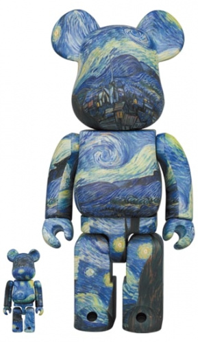 ベアブリック 400％ BE@RBRICK Vincent van Gogh The Starry Night 100％ & 400％ フィンセント・ファン・ゴッホ