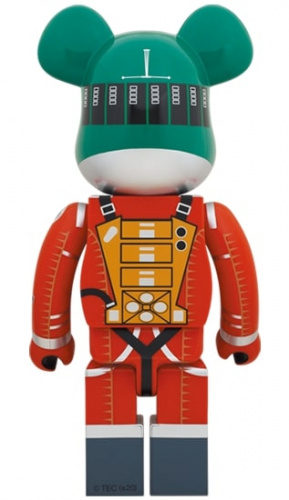 ベアブリック 1000％ BE@RBRICK SPACE SUIT GREEN HELMET & ORANGE SUIT Ver.