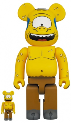 ベアブリック 400％ BE@RBRICK CYCLOPS WIGGUM 100％ & 400％ サイクロプス