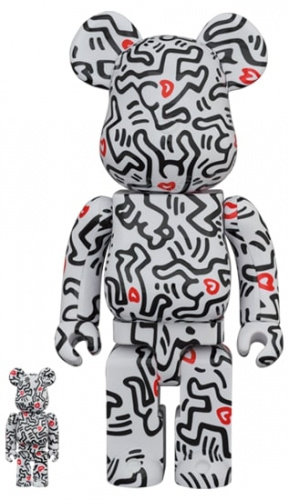 ベアブリック 400％ BE@RBRICK KEITH HARING #8 100％ & 400％ キース・ヘリング