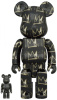 ベアブリック 400％ BE@RBRICK JEAN-MICHEL BASQUIAT #8 100％ & 400％ ジャン＝ミシェル・バスキア