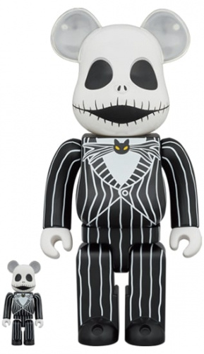 ベアブリック 400％ BE@RBRICK Jack Skellington 100％ & 400％ ジャック・スケリントン