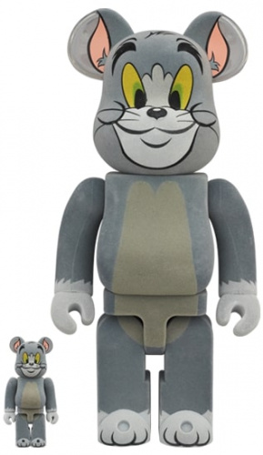 ベアブリック 400％ BE@RBRICK TOM フロッキー Ver. 100％ & 400％（TOM AND JERRY） トム