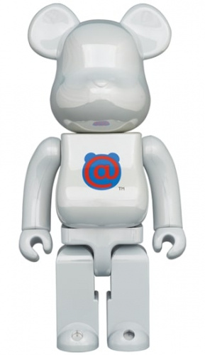 ベアブリック 400％ BE@RBRICK 1st MODEL WHITE CHROME