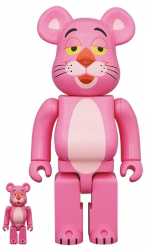 ベアブリック 400％ BE@RBRICK PINK PANTHER 100％ & 400％ ピンクパンサー