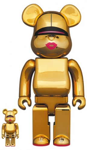 ベアブリック 400％ BE@RBRICK SORAYAMA × 2G GOLD Ver. 100％ & 400％