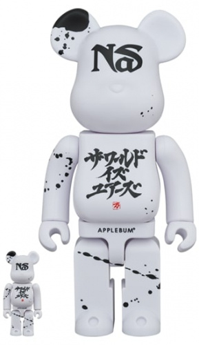 ベアブリック 400％ BE@RBRICK × NAS × APPLEBUM 100％ & 400％