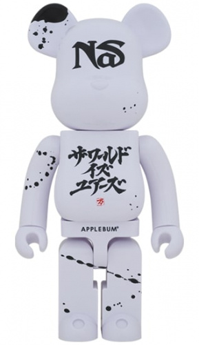 ベアブリック 1000％ BE@RBRICK BE@RBRICK × NAS × APPLEBUM