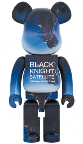 ベアブリック 1000％ BE@RBRICK BLACK KNIGHT SATELLITE