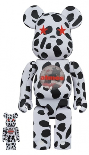 ベアブリック 400％ BE@RBRICK atmos Dalmatian 100％ & 400％ アトモス ダルメシアン