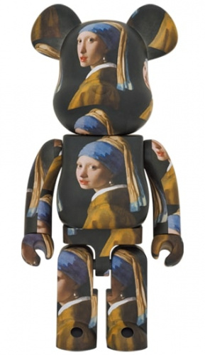 ベアブリック 1000％ BE@RBRICK Johannes Vermeer「Girl with a Pearl Earring」