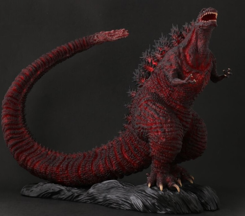 東宝30cmシリーズ 日比谷ゴジラスクエア ゴジラ像 5th anniversary レッドクリアVer. ゴジラ・ストア限定