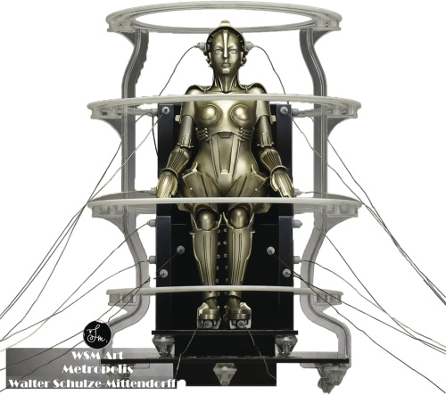 1/8 スケール Metropolis Maschinenmensch 起動 Ver. プラスチックモデルキット