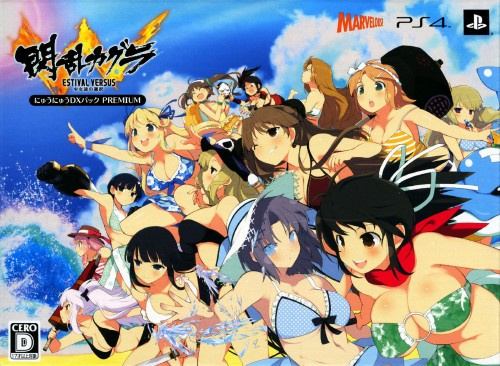 [PS4](ソフト単品)閃乱カグラ ESTIVAL VERSUS -少女達の選択- にゅうにゅうDXパック PREMIUM(限定版)(PLJM-80049)