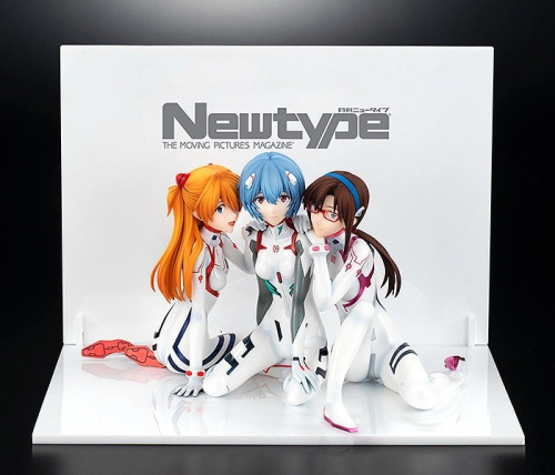 1/8 アスカ・レイ・マリ Newtype Cover ver. Newtypeスペシャルセット (ニュータイプ カバー ver.)