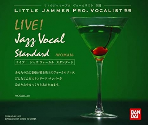 LITTLE JAMMER PRO. 専用カートリッジ ライブ! ジャズ ヴォーカル スタンダード ウーマン