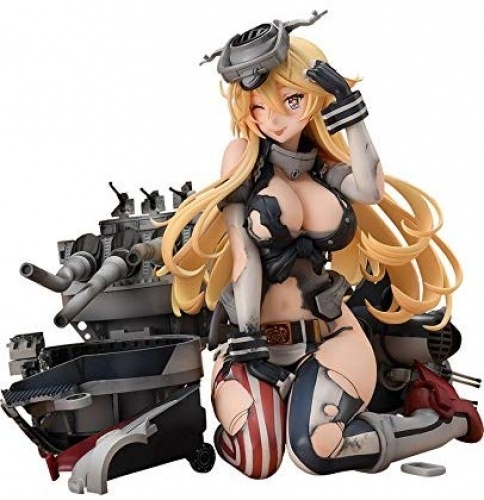 1/8 Iowa（アイオワ）中破 重兵装Ver.