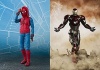 S.H.Figuarts スパイダーマン（ホームカミング） ホームメイドスーツver. & アイアンマン マーク47