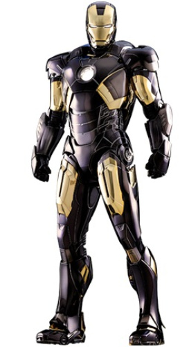 MMS741D61 ムービー・マスターピース DIECAST アベンジャーズ 1/6スケールフィギュア アイアンマン・マーク7(ブラック&ゴールド版)