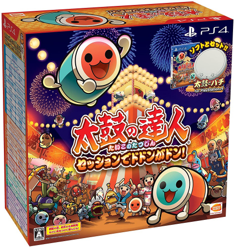 [PS4]太鼓の達人 セッションでドドンがドン! 同梱版(ソフト+「太鼓とバチ for プレイステーション4(PlayStation 4)」1セットつき)(限定版)