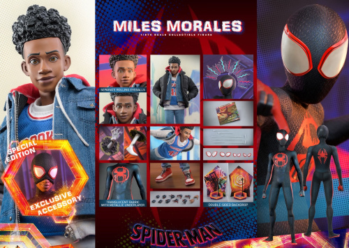 MMS710B 【ムービー・マスターピース】 『スパイダーマン:アクロス・ザ・スパイダーバース』 1/6スケールフィギュア　マイルス・モラレス/スパイダーマン[ボーナスアクセサリー付き]