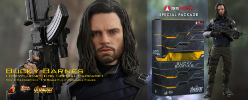 MMS509B 【ムービー・マスターピース】 『アベンジャーズ/インフィニティ・ウォー』 1/6スケールフィギュア　バッキー・バーンズ(東京コミコン スペシャルパッケージ)