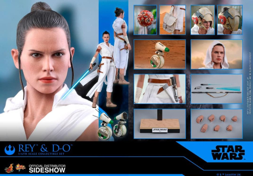 MMS559 【ムービー・マスターピース】 『スター・ウォーズ/スカイウォーカーの夜明け』 1/6スケールフィギュア　レイ&D-O(2体セット)
