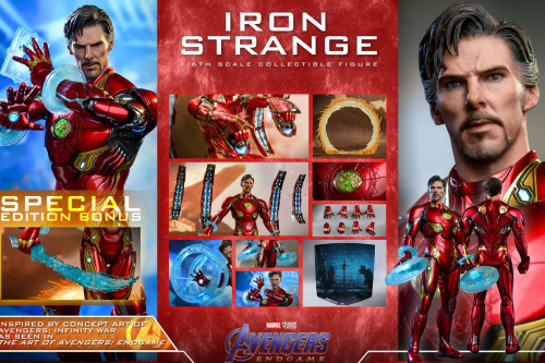 MMS606D41B 【ムービー・マスターピース DIECAST】 『アベンジャーズ/エンドゲーム』 「コンセプトアート・シリーズ」1/6スケールフィギュア　アイアン・ストレンジ[ボーナスアクセサリー付き]