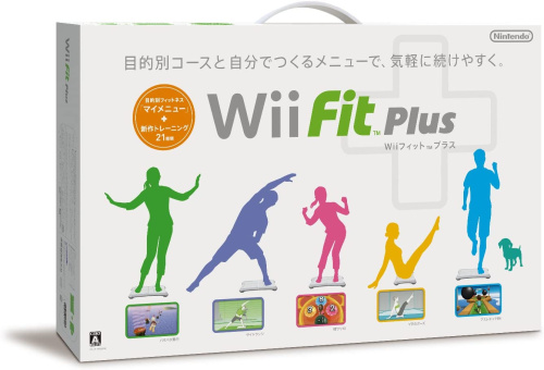 [Wii]Wii Fit Plus(Wiiフィットプラス) バランスWiiボードセット(シロ/shiro/白)(RVL-R-RFPJ)