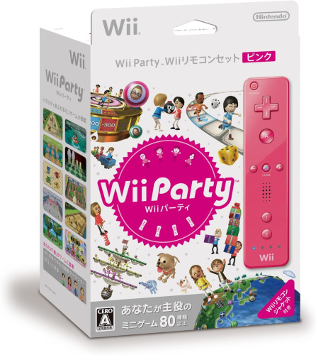 [Wii]Wii Party(ウィーパーティ) Wii リモコンセット ピンク