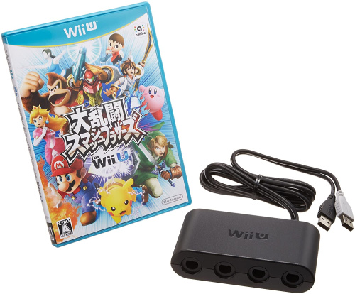 [WiiU]大乱闘スマッシュブラザーズ for Wii U　ゲームキューブコントローラ接続タップセット