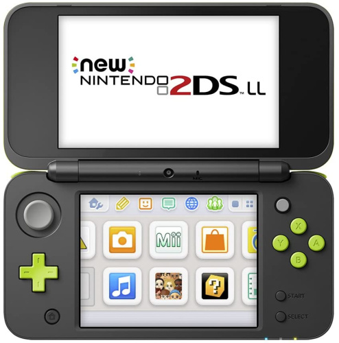 [2DS]Newニンテンドー2DS LL 本体 ブラック×ライム(JAN-S-MAAA)