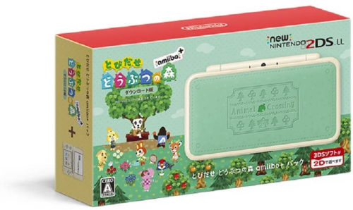 [2DS]Newニンテンドー2DS LL 本体 とびだせ どうぶつの森 amiibo+パック(JAN-S-WADF)