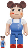 ベアブリック 400％ BE@RBRICK ペコちゃん The overalls girl 100％ ＆ 400％