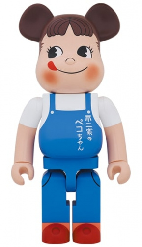 ベアブリック 1000％ BE@RBRICK ペコちゃん The overalls girl