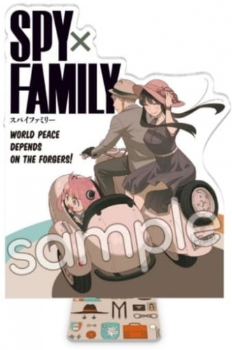 SPY×FAMILY アクリルスタンド B.フォージャー家(バイク) 