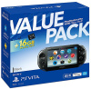 [Vita]PlayStation Vita 16GB バリューパック Wi-Fiモデル ブラック(PCHJ-10032)