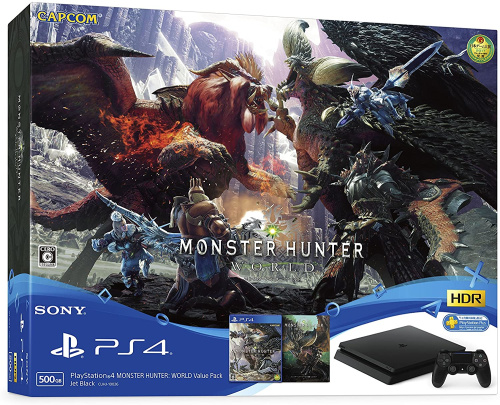 [PS4]PlayStation4 本体 MONSTER HUNTER: WORLD Value Pack(モンスターハンター:ワールド バリューパック)