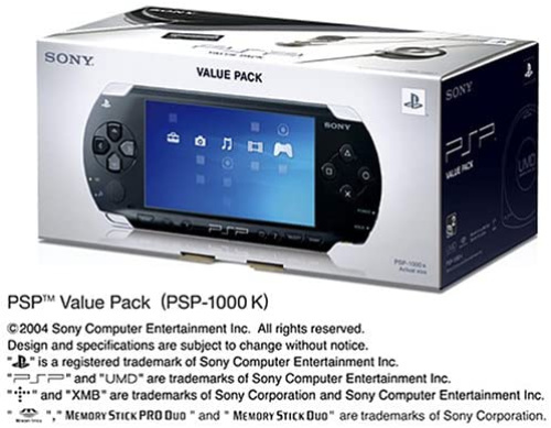 [PSP]PlayStation Portable バリュー・パック PSP-1000K ブラック