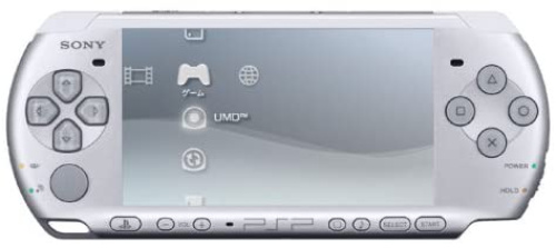 [PSP]PlayStation Portable PSP-3000MS ミスティック・シルバー